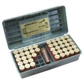 MTM SF-50 Flip Top Ammo Box con Manico | Canna Liscia 50 posti