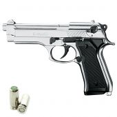 Pistola a Salve KIMAR Beretta 92 Cal.9mm PAK | Top Firing | Cromata Acciaio