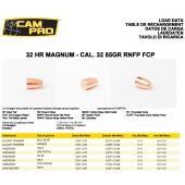 CAMPRO Bullets 32&quot; 32 HR/SW 85gr RNFP FCP (500pc)