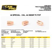 CAMPRO Bullets 429&quot; 44 Magnum / Secial 200gr TC FCP (500pc)