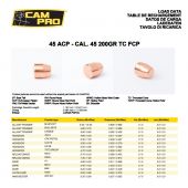 CAMPRO Bullets 451&quot; 45 ACP 200gr TC FCP (500pc)