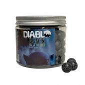 DIABLO BLACK Pallini Biglie Fionda Pistola Airgun Marcatore PB Alfa Gomma Dura (110 pz)