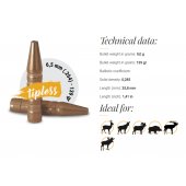 FOX Bullets Classic Hunter 6.5mm (.264) 139gr HP (50pc)