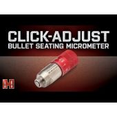 HORNADY Click-Adjust Bullet Seating Micrometro Metti Palla Regolabile #044097