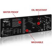 TEKMAT Ruger Mini 14 Gun Cleaning Mat Tappetino Pulizia Armi con Esploso #R36-MINI14