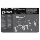 TEKMAT Sig Sauer P229 Gun Cleaning Mat Tappetino Pulizia Armi con Esploso #R17-SIGP229