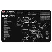 TEKMAT Walther P99 Gun Cleaning Mat Tappetino Pulizia Armi con Esploso #R17-WAL-P99