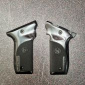 S&amp;W Guance in Legno 22 Victory Classic Panel Silverblack with Laser Logo