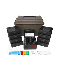 MTM ACC-9 Cassetta Ammo Can Combo con Maniglia + 10 Scatole P-100-9