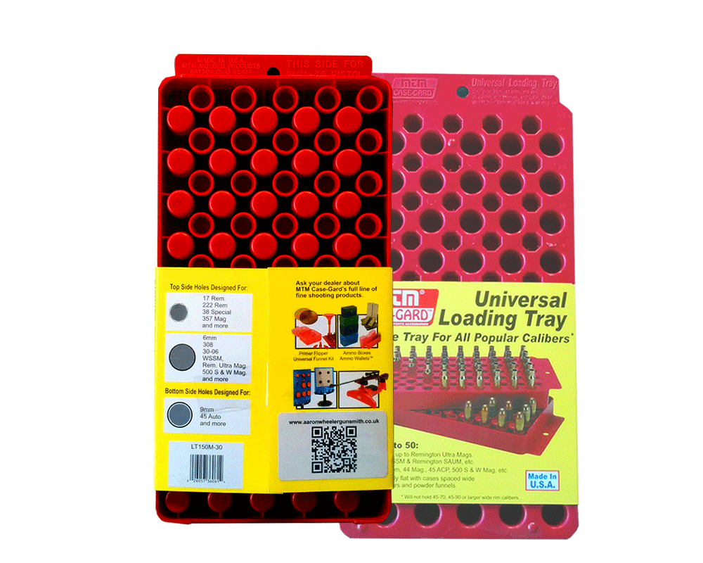 MTM Universal Reloading Tray Tavoletta Porta Bossoli #LT-150M