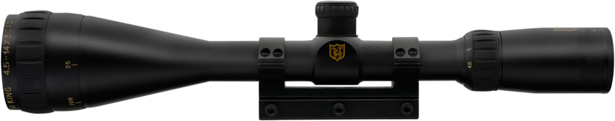 NIKKO STIRLING Gold Crown 4.5-14x50 Reticolo HMD AO Illuminated (Attacco incluso)