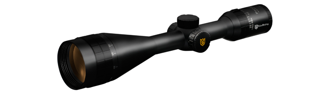 NIKKO STIRLING PANAMAX-1" 4.5-14x50 AO Reticolo Half Mil Dot Illuminated #NPGI451450AO