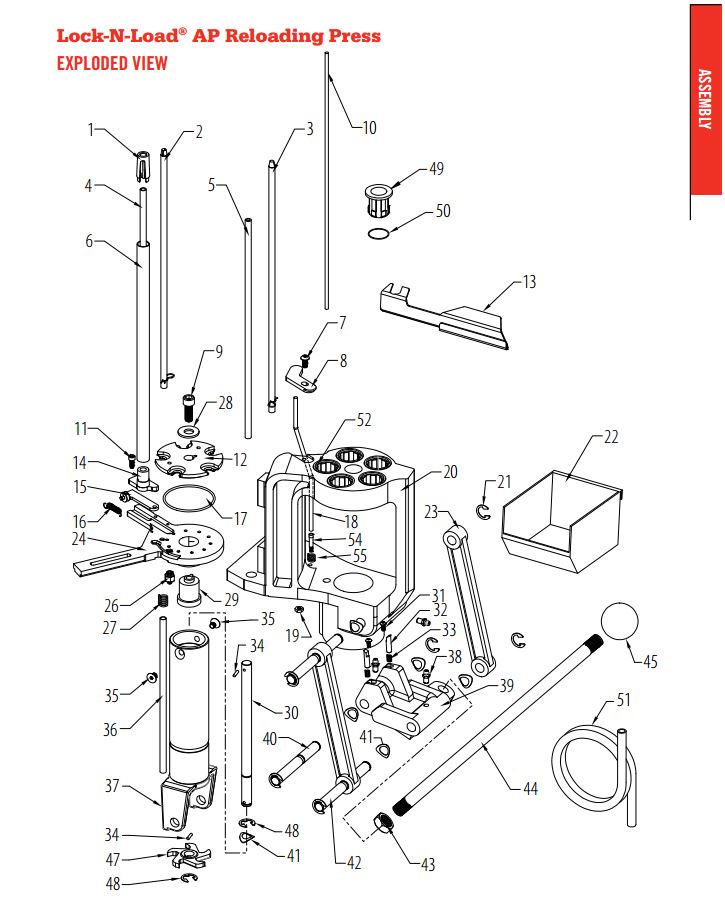 HORNADY Lock-N-Load Drive Shaft #392356